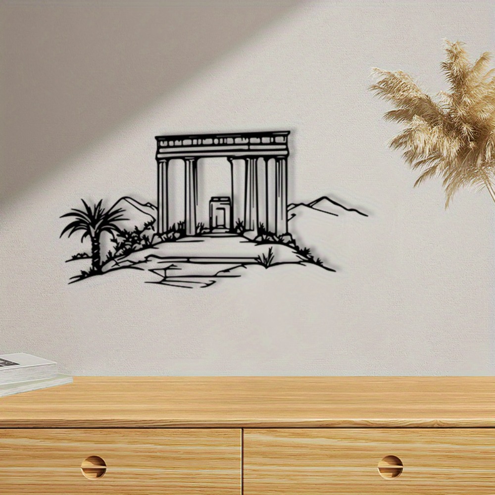 Cocktail Shaker Set - CIFBUY Eisen-Wandkunst, religiöses Wandbild, Metallskulptur, pulverbeschichtete