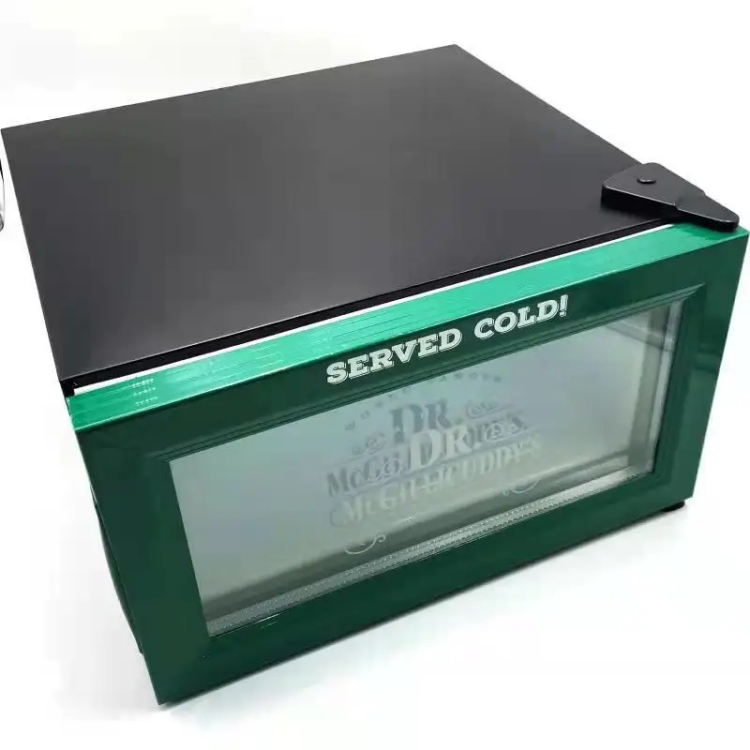 Wine Beer Cooler Fridge - Vanace 18 Liter Mini-Kühlschrank mit Glastür
