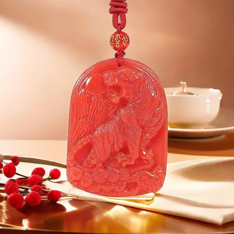 Rote Jade Tiger Anhänger Anhän – Cocktail Shaker Set Bewertung und Preis