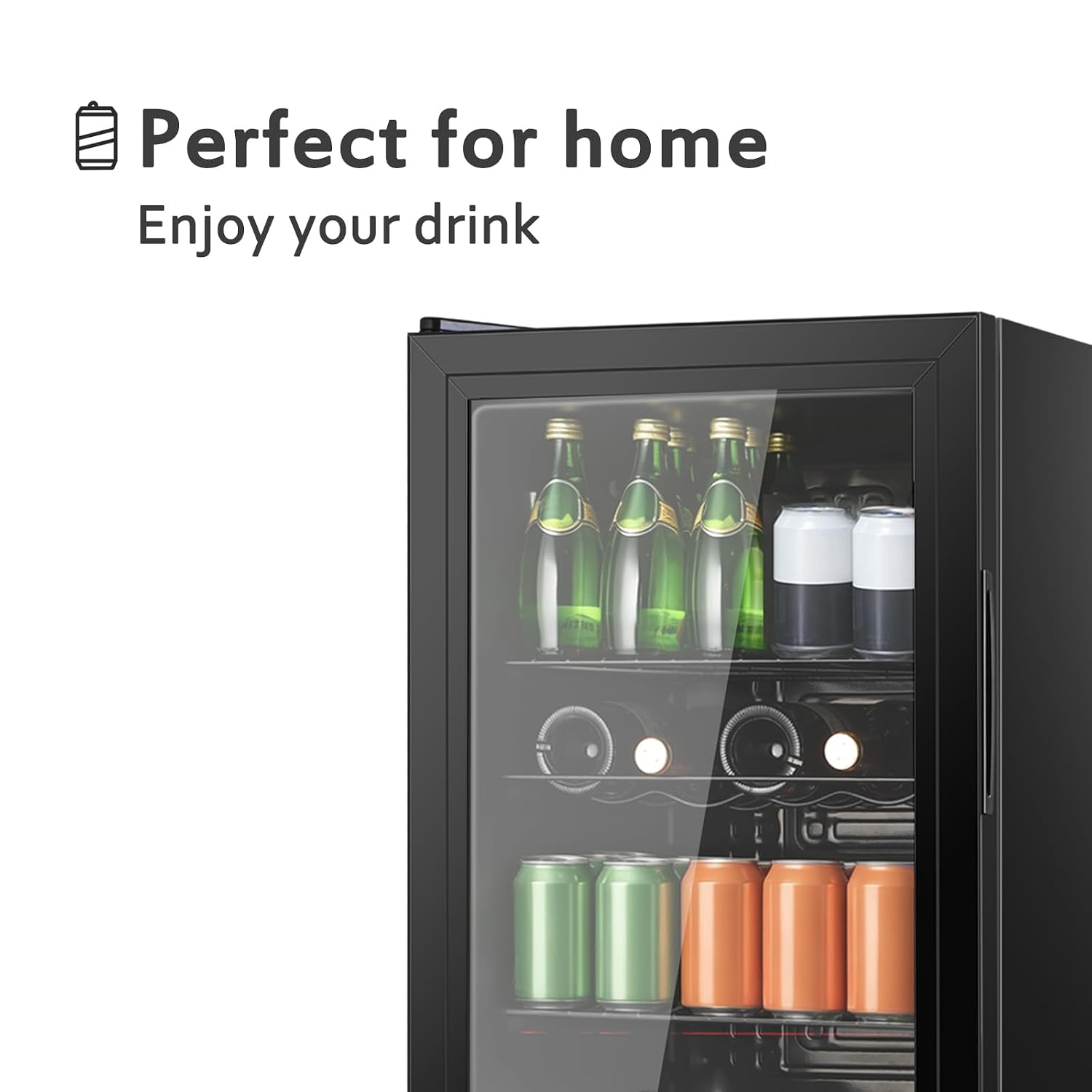 4,5 Kubikfuß Getränkekühlschra – Wine Beer Cooler Fridge Bewertung und Preis