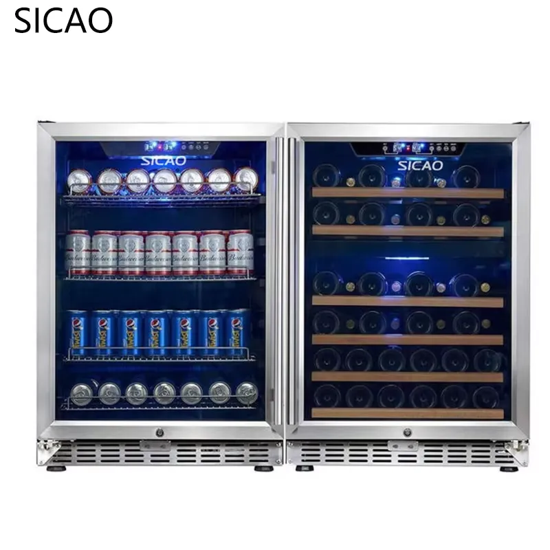 2-türiger Wein- und Bierkühlsc – Wine Beer Cooler Fridge Bewertung und Preis