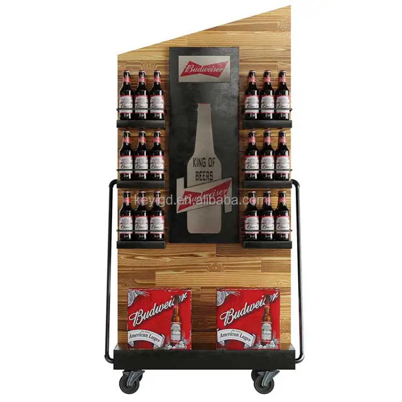 Weinpräsentationsregal für Sup – Wine Beer Supermarket Bewertung und Preis