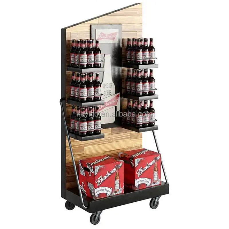 Weinpräsentationsregal für Sup – Wine Beer Supermarket Bewertung und Preis