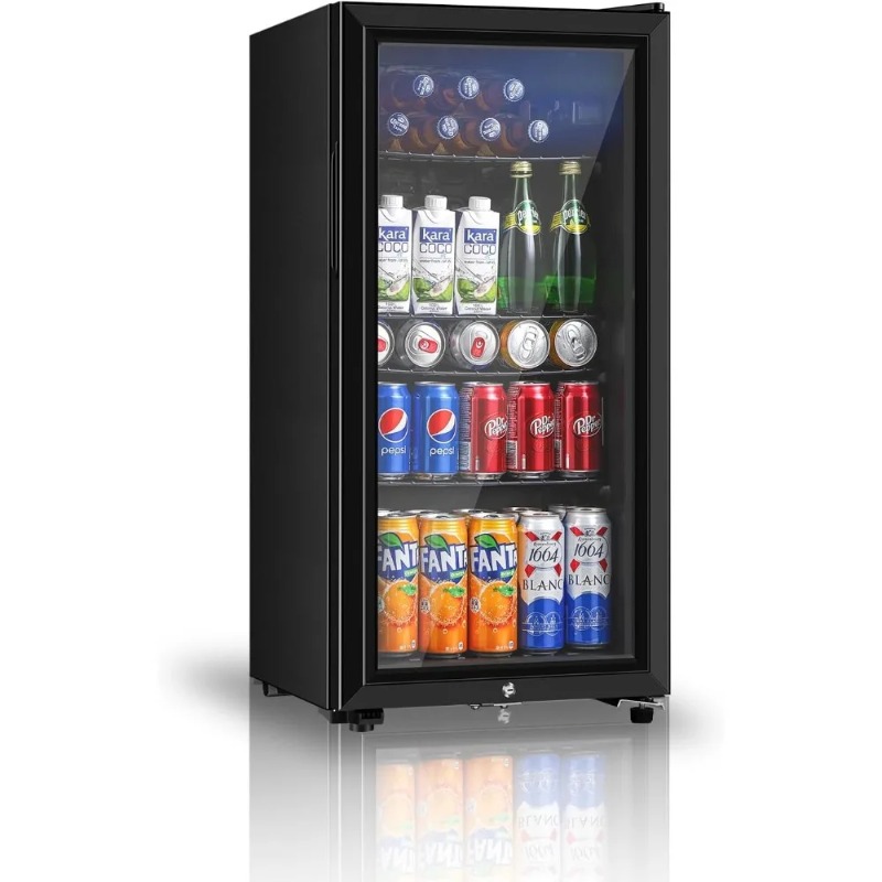 Getränkekühlschrank, 3,2 Cu.ft – Wine Beer Cooler Fridge Bewertung und Preis