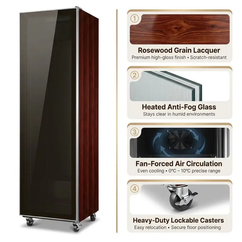 YWM-zertifizierter Weinkühlsch – Wine Beer Cooler Fridge Bewertung und Preis